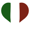 Italy Flag Heart