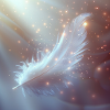 Ethereal Feather Luminous – Symbol of Light