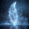 Ethereal Feather Luminous – Symbol of Light