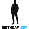 Birthday Boy Silhouette