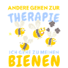 Funny bee design with therapy saying