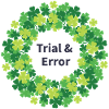 Shamrock Wreath Trial & Error
