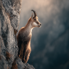 Climbing Chamois Alps Mountain Game Majestic