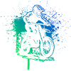 Characterful motocross design