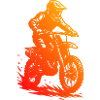 Motocross motif for real enthusiasts
