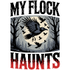 Moon Forest Raven Flight