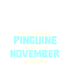 November Birthday Penguin Saying Funny