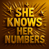 She Knows Her Numbers