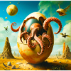 Octopus Egg in Desert Odyssey
