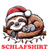 Christmas Sleep Shirt Christmas Sloth