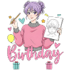 Je suis la fille d’anniversaire