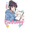 Je suis la fille d’anniversaire