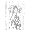 Patriotic Labrador Silhouette
