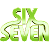 Six Seven 6 7 - 67 - Grøn typografi Meme Design