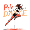 Pole Dance Poledancerin akrobatisch Geschenk