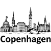 City Silhouette Copenhagen