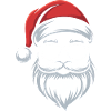 Noël geek avec des lunettes