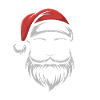 Chill Santa Skull