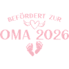 Grandparents 2026 Promoted to Grandma - Baby Shower