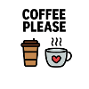 Mug & Heart Coffee Icon