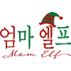 Mor Alv, koreansk språk, 2 farger, jul