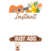 Hawaiian Ukulele Uke Coffee