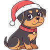 Puppy Christmas Cartoon