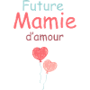 Future Mamie d'amour Ballons Cœur