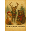 Christmas friends: Deer, Fox and Bear