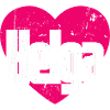 J’aime Helga Pink Heart J’aime Helga