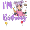 Je suis la fille d’anniversaire