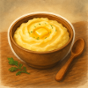 Mashed potatoes in a pot