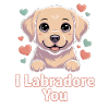 Labrador Love Pup Graphic