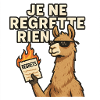 Lama rebel Je ne regrette rien