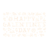Frohen Galentine's Day, Freunde, Valentinsgrüße,