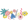 Blumenranke