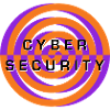 Cyber Security Spiral Emblem