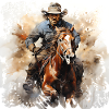 Wild West Rodeo Rider