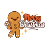 Gingembre Noël Mignon Candy Cane