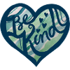 Aquarelle Be Kind Heart
