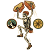 Skeleton Climber Adventure Mountains Compass
