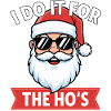 Santa with sunglasses – cheeky saying