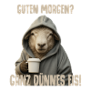 Morgenkaffee mit Schäfchen Hoodie