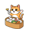 Cat Sushi Snack: Sweet & Playful