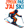 I can't I ski