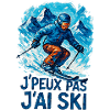 I can't I ski