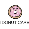 I Donut Care Donut Graphic