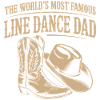 Line Dance Dad Cowboy Boots