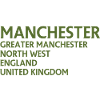 Manchester – England Lyric Design