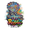 Fontana Graffiti Roma Neon